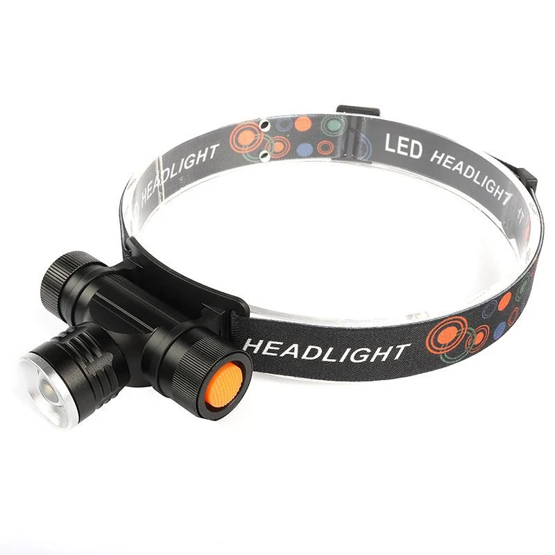 Multifunctional Strong Light Long-Range Focusing USB Rechargeable Mini Headlamp