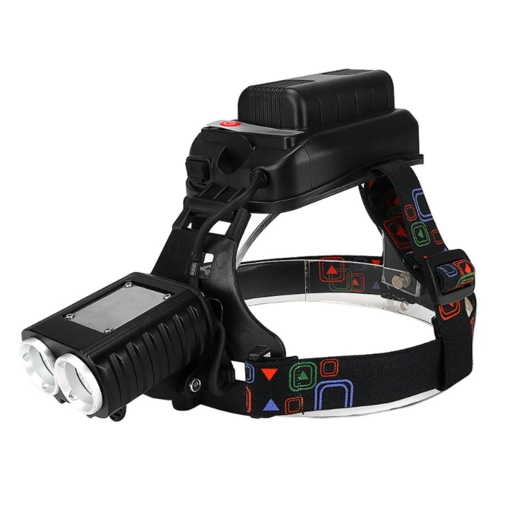 High Power Head Torch Lamp USB Rechargeable Super Bright LED Head Torch Light 3 Lighting Modes Adjustable Focus Headlight Camping Portable LED Headlamp