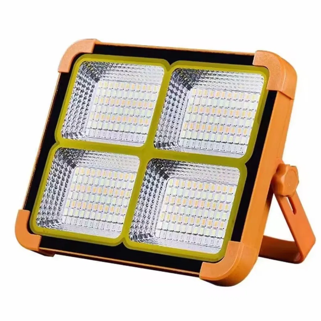 LED Outdoor Light Foldable Solar Panel Camping Light