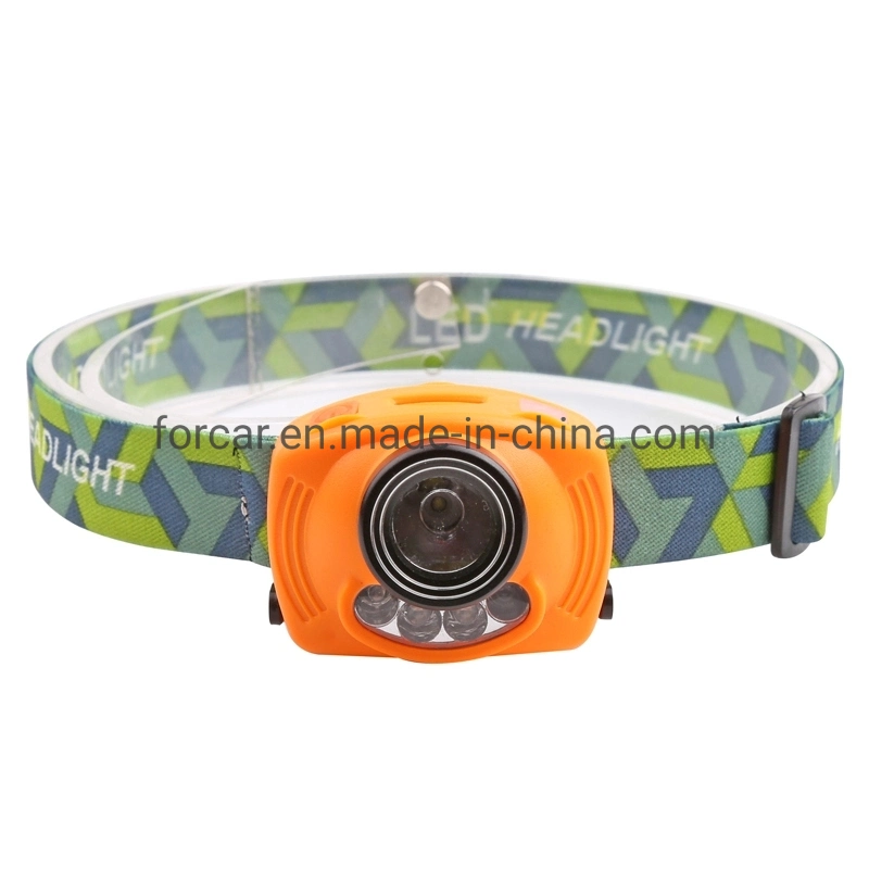 Motion Sensor Wave The Hand LED Headlamp Headlight 3W with AAA Battery