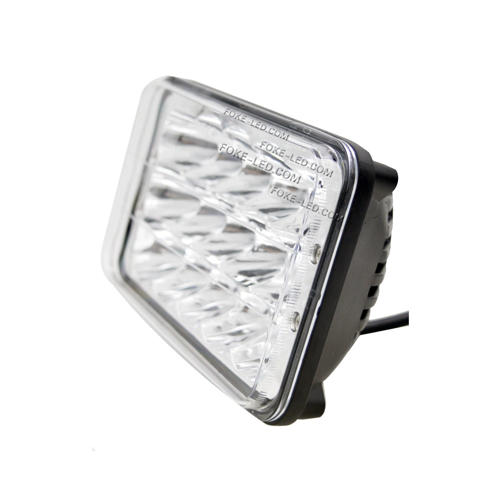 45W 6.6&quot; Foke Rectangle LED Headlights with Spot Flood for Outdoor Vehicle LED Lighting