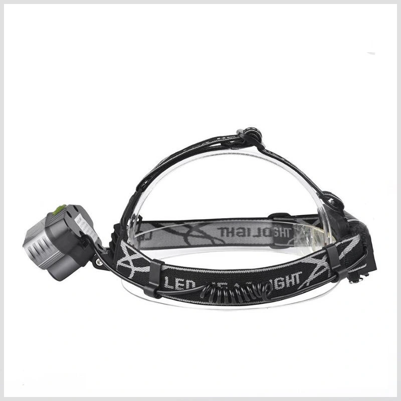 Glodmore2 10W Zoom Lighting 1000 Lumen USB T6 Rechargeable High Power LED Headlamp with Charging Indicator