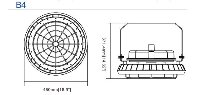 Factory Price Atex Certified IP66 Ik10 10 Years Lifespan Zone 1 Zone 2 LNG Gas Station Oil Industry Chemical Plant 100W Explosion Proof Light