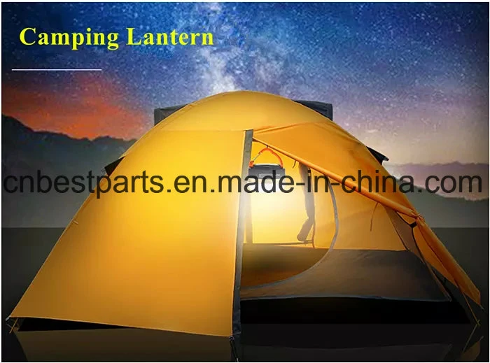 Mini Powerful Bright Lamp Cell Phone Charger Camping Lantern with Hook Outdoor Emergency LED Camp Tent Lighting Rechargeable LED Camping Light