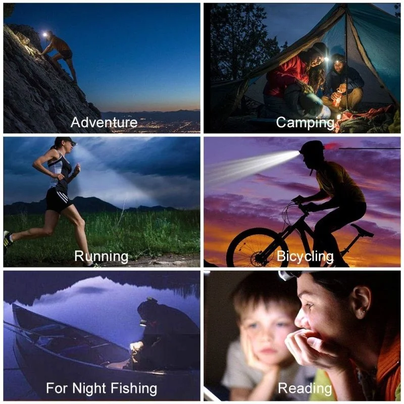 Glodmore2 Chinese Manufactured Outdoor 3 Light Headlamp, 2022 New Products OEM Headlamp External Battery LED 10W Headlamp