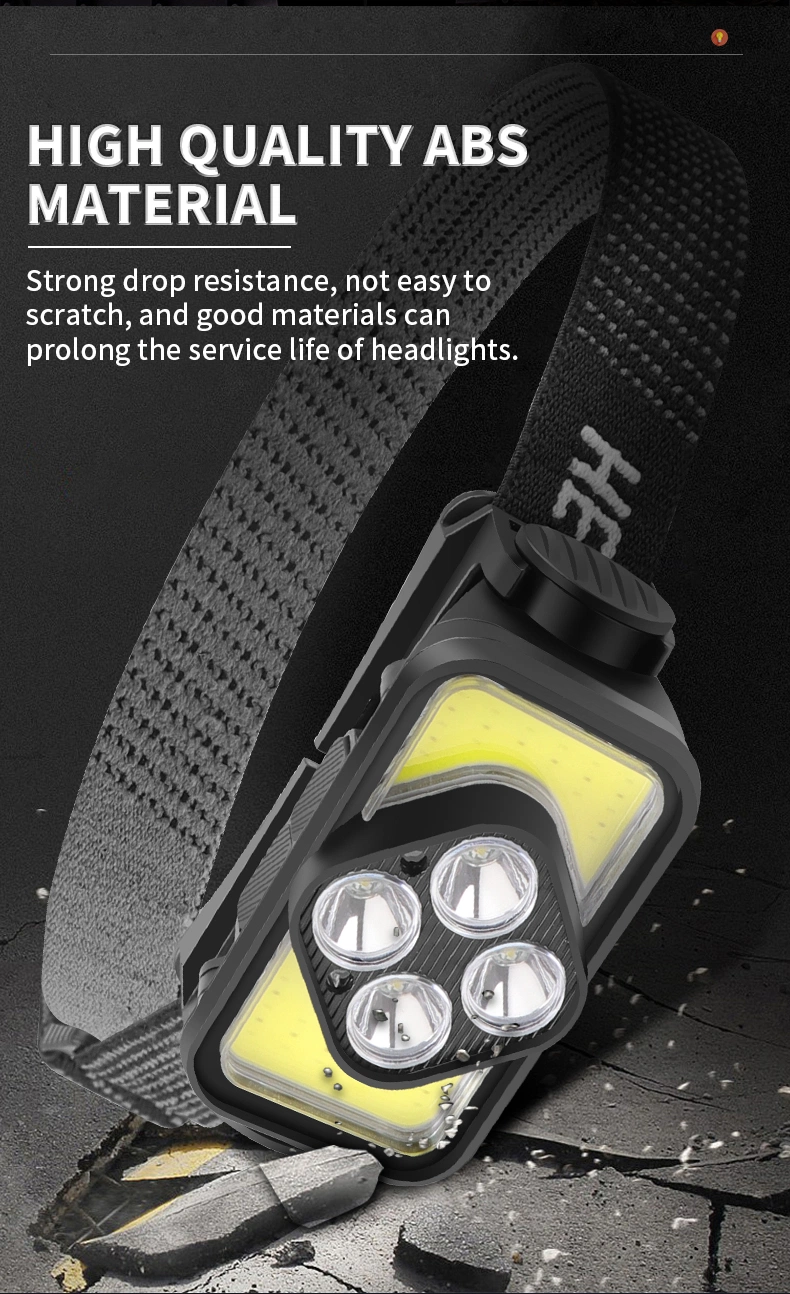 Zoomable Strobe LED Torch Headlight Electric Tactical Rechargeable Camping Running Outdoor Headlamp