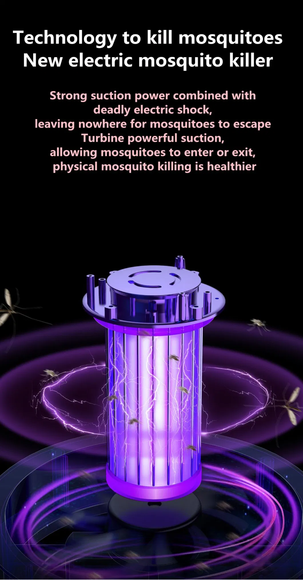Goldmore2 Pest Control Intelligent Camping Mosquito Repellent Killer Trap Lamp