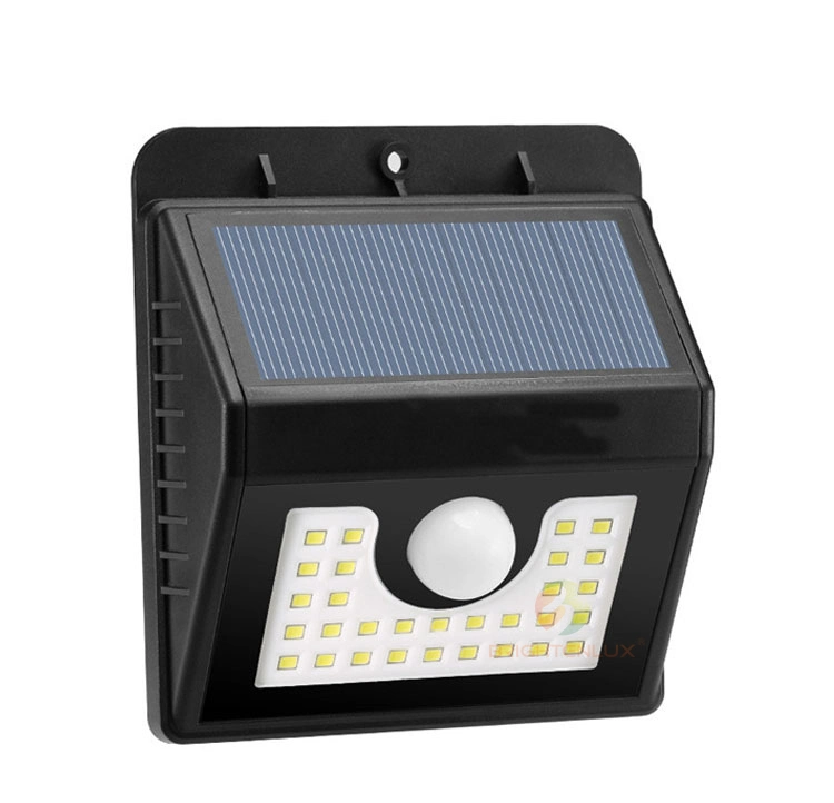 Brightenlux 30PCS Bright Msd LED Wireless Security Night Lights 18650 Battery Solar Motion Sensor LED Light for Outdoor Garden