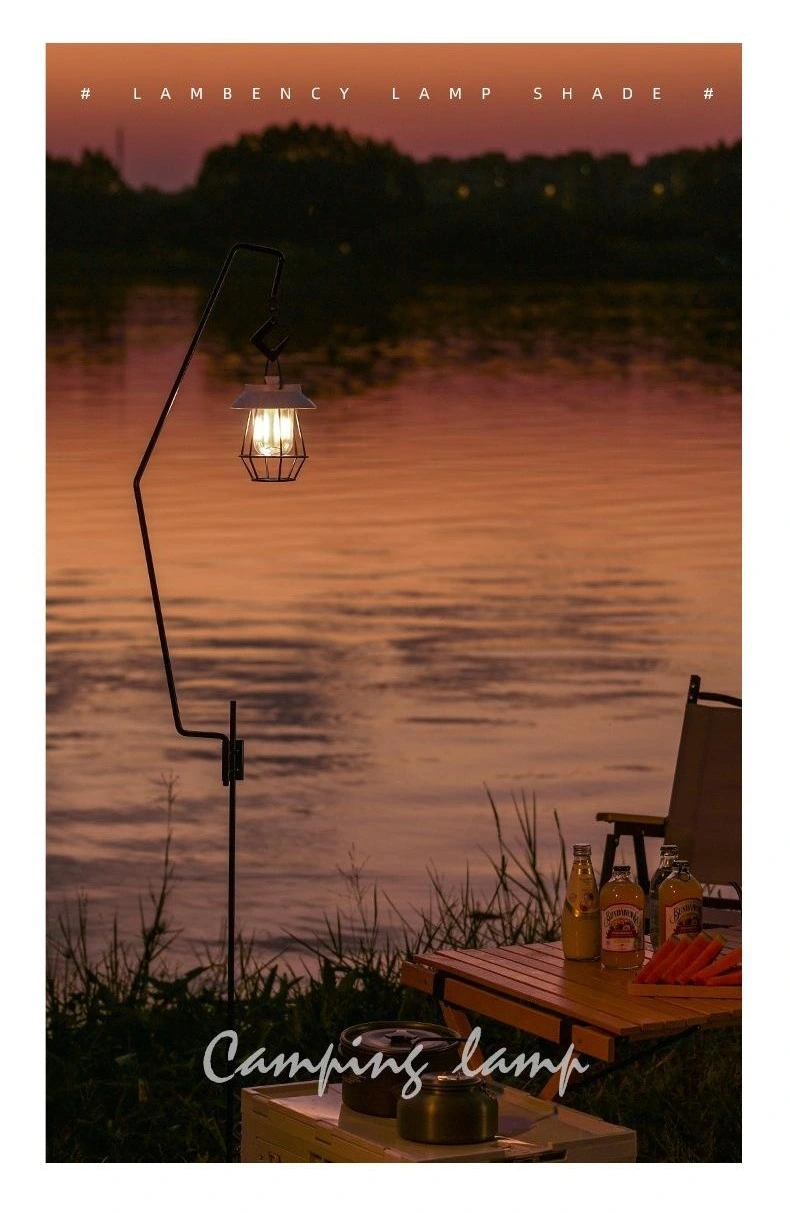 Cross-Border New Outdoor Camping Large Capacity Portable Hanging Atmosphere Night Light.