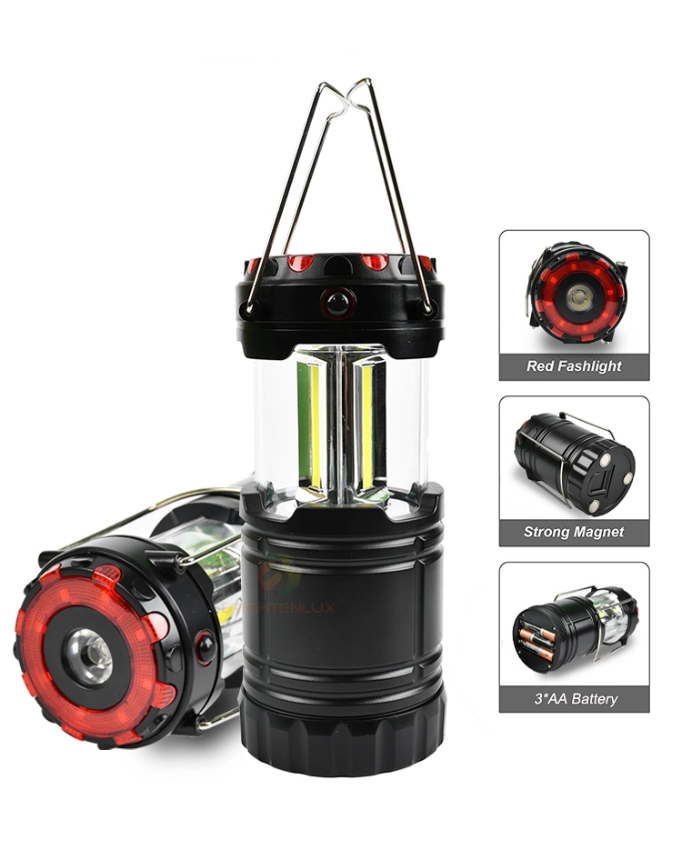 Glodmore2 New Design Mini 200 Lumen 360 Lighting Angle 3 in 1 Camping Light with Portable Handle and Magnetic Base Sos Mode