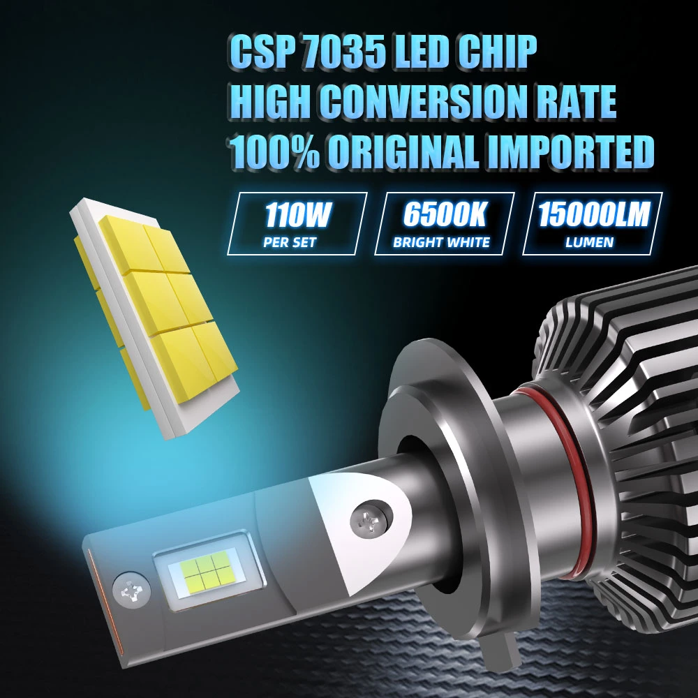 Popnow Csp3570 Bright Car Light Bulb Auto Parts LED Headlamp