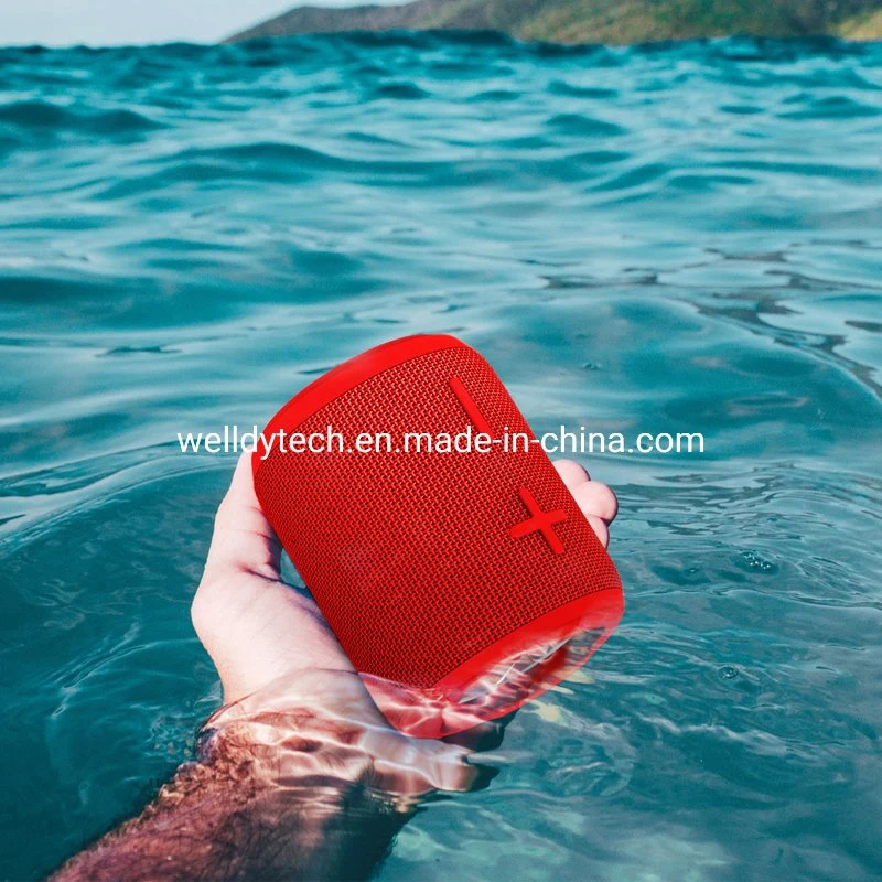 Hot Selling Products Ipx7 Waterproof Bluetooth Speakers, 1800mAh Capacity Wireless Mini Speaeker