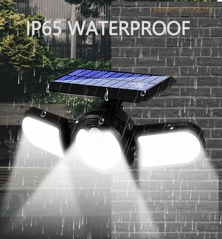 Brightenlux Factory Supply Cheap High Power Solar Energy IP65 Waterproof LED Motion Sensor Solar Garden Light with 3 Modes