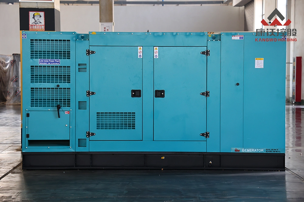 Customizable 10kw-500kw Low Emissions Main Power Sound Proof Shelter Generator Sets with Smartgen Panel