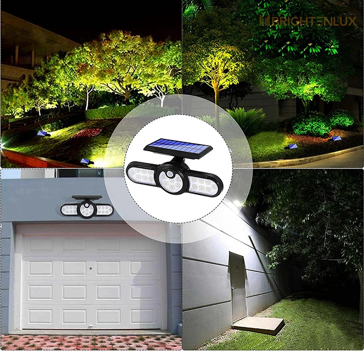 Brightenlux Factory Supply Cheap High Power Solar Energy IP65 Waterproof LED Motion Sensor Solar Garden Light with 3 Modes