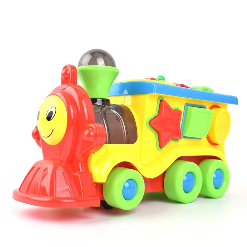 Children Toys Kids Educational Electric Train with Music and Light