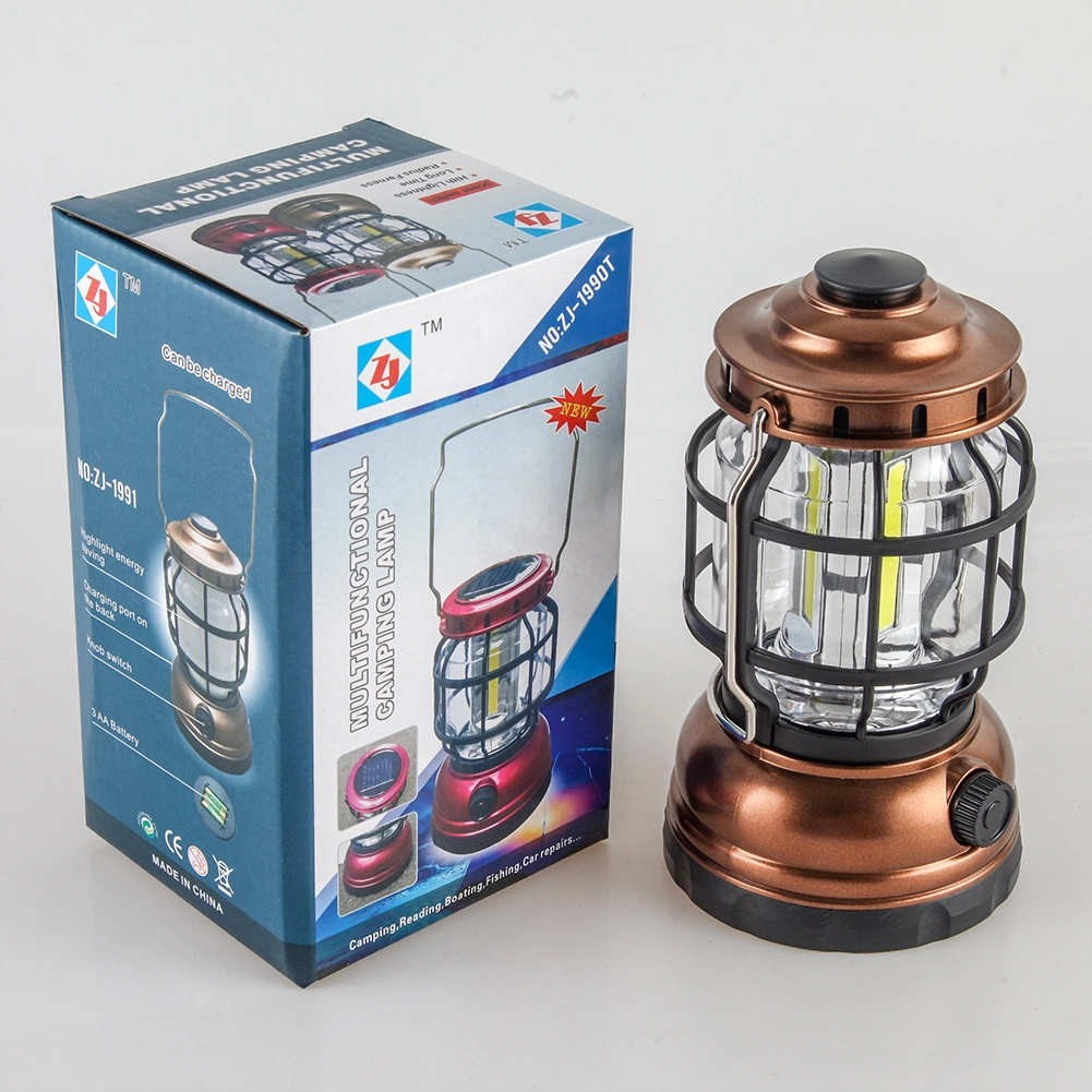 Yichen Rechargeable Dimmable LED Retro Camping Light Lantern