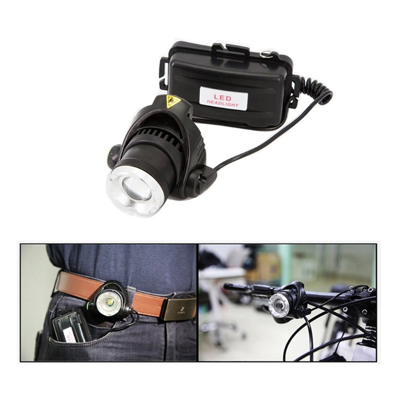 Super Bright Zoom LED Headlamp High Power for Outdoor