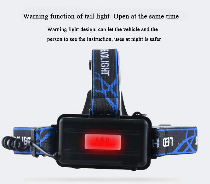 Factory USB Charging Sensor Rechargeable Waterproof Camping LED Head Lamp Sensor Headlamp