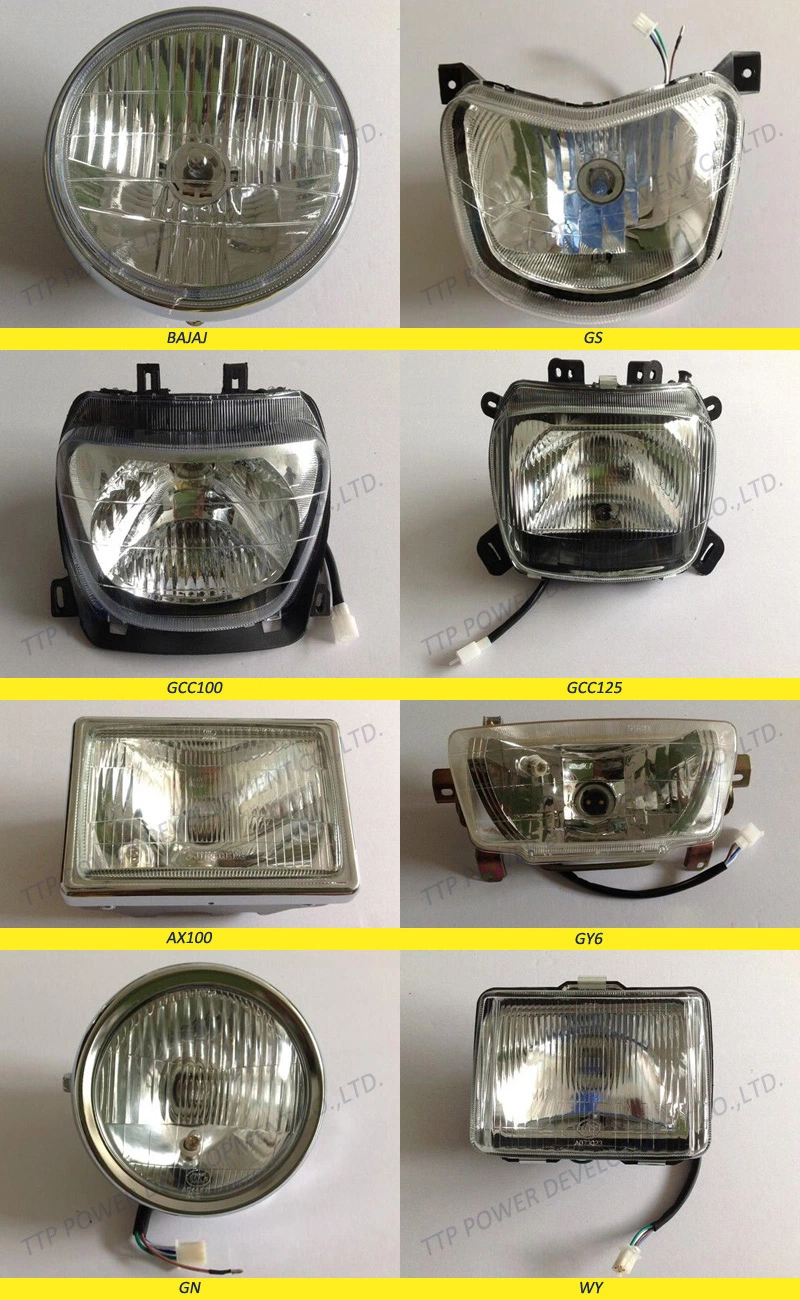 Motorcycle Spare Parts Motorcycle Headlamp Light/Headlight Assy for Jh70