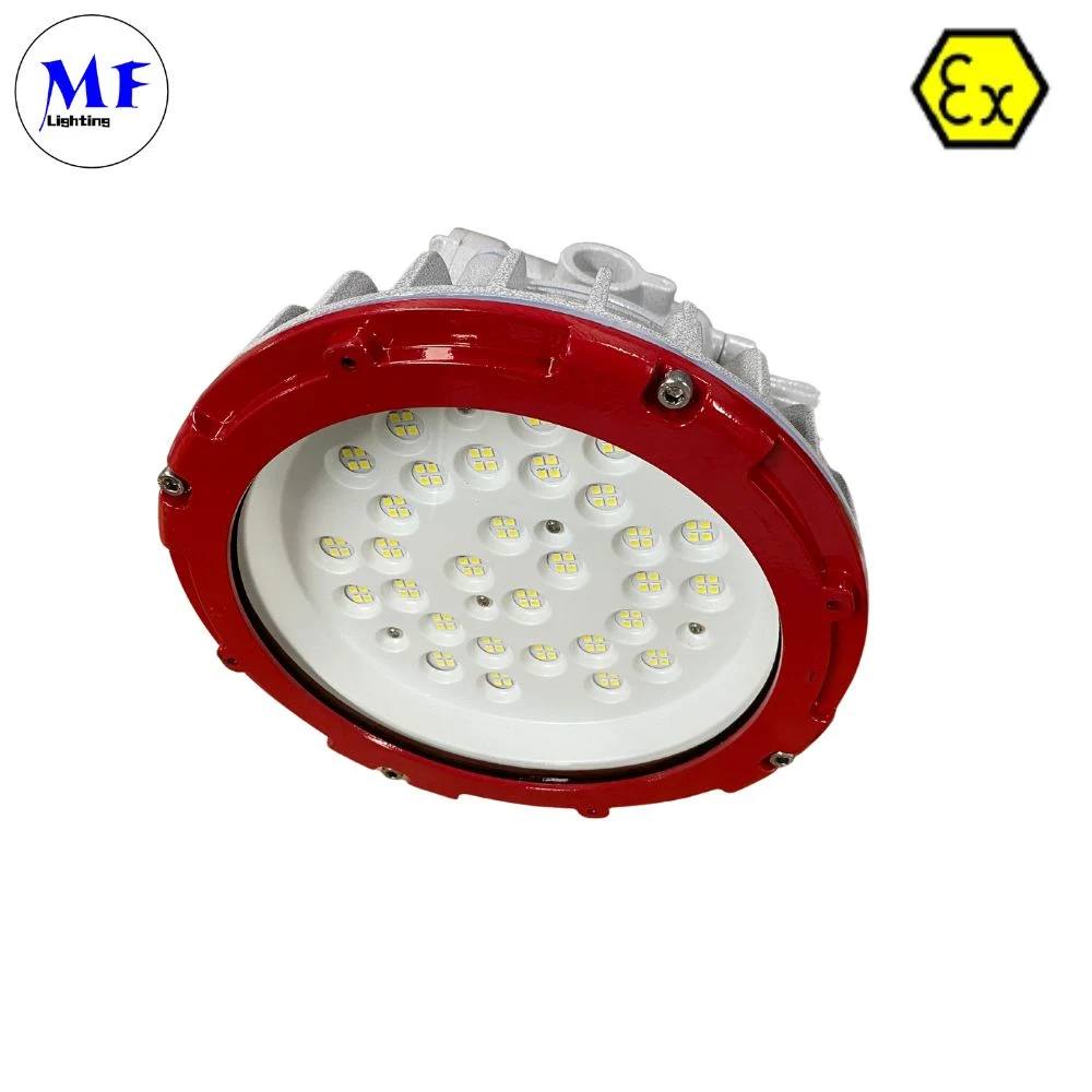 Factory Price 80W Zone 1 Zone 2 Atex Certified LNG Gas Station Oil Industry Light Ocean Platform Light Chemical Plant Explosion Proof Light