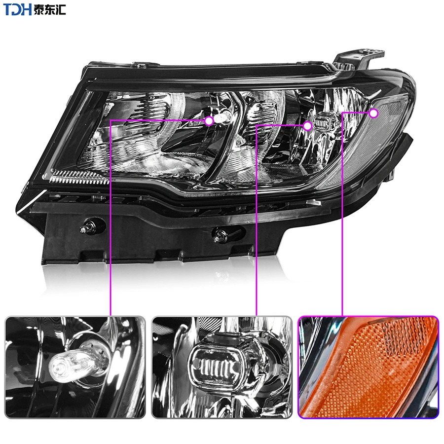 Auto OE Spare Part Front Lamp Car Headlight for Jeep Compass 2017-2021