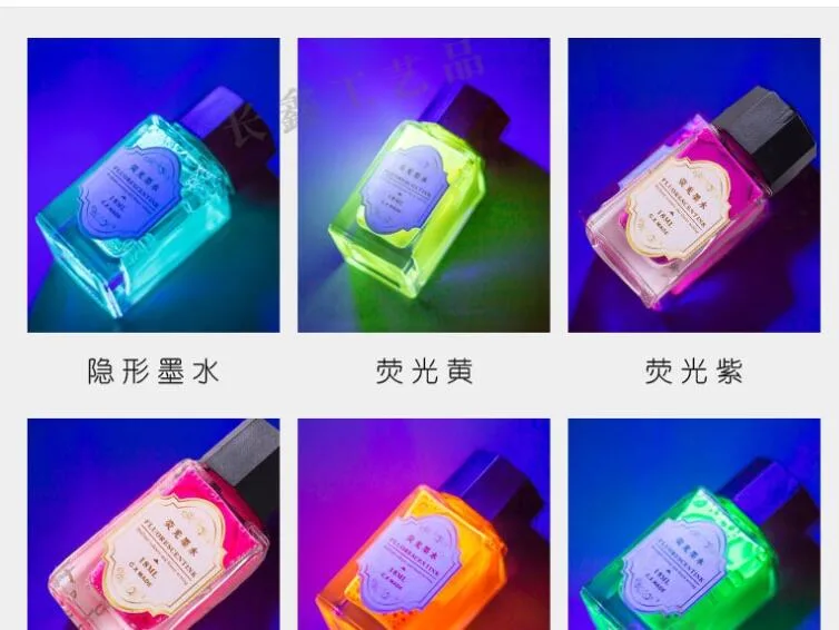 18ml Bottle Lighthouse Invisible Ink for Fountain Pen Non-Carbon Fluorescent Ink