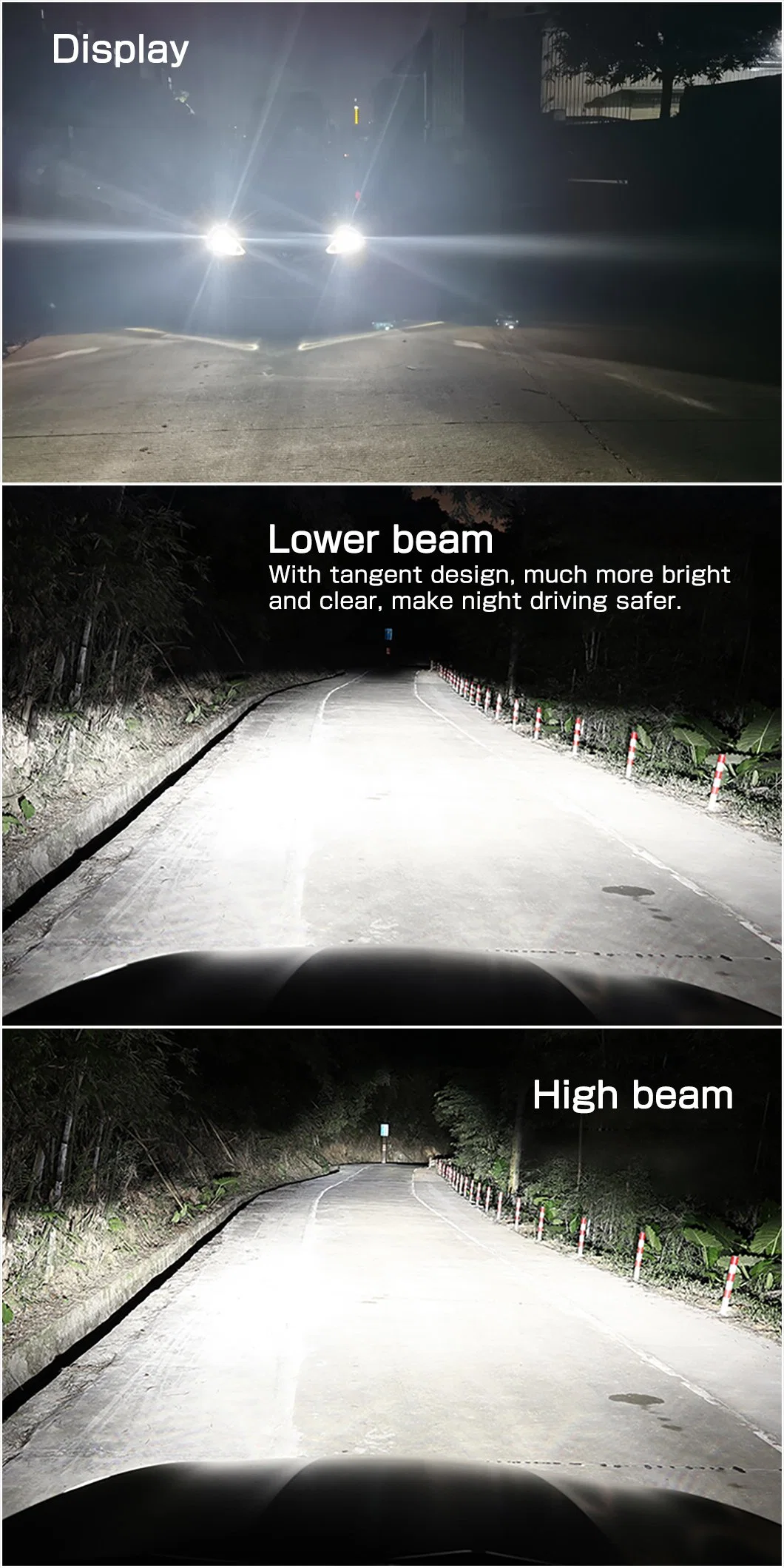 G-View G12 9004 9007 Super Brightness 6000K/4300K/3000K Waterproof Auto Light Car LED Headlight