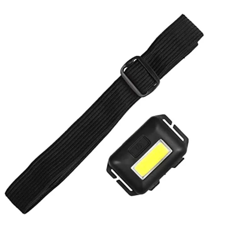 Wholesale 110 Lumen Head Torch Lamp 3 Lighting Modes Head Torch Light 3W COB LED Mini Headlight Battery Operated LED Headlamp