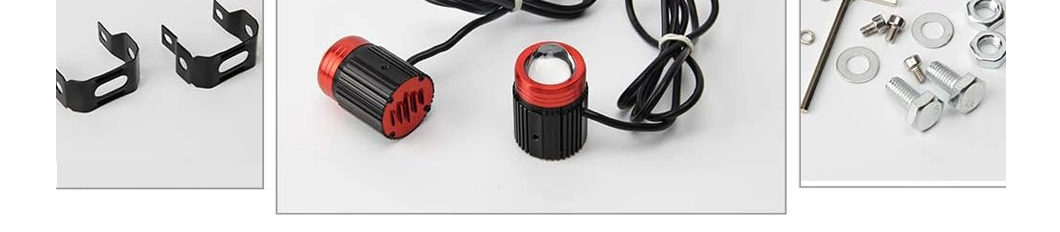 Mini Driving Light LED Headlight Waterproof LED Anti Fog Motorcycle with Switch