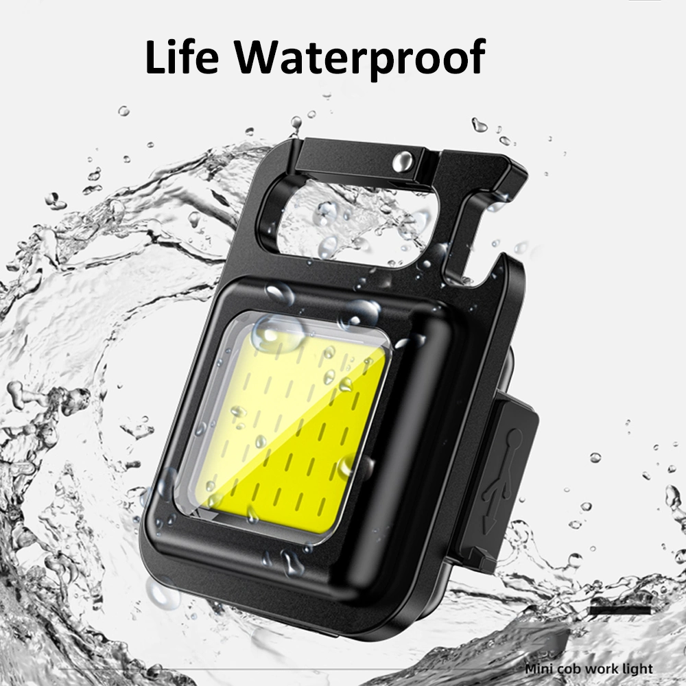 Portable LED Camping Lamp USB Rechargeable Outdoor Pocket COB Light