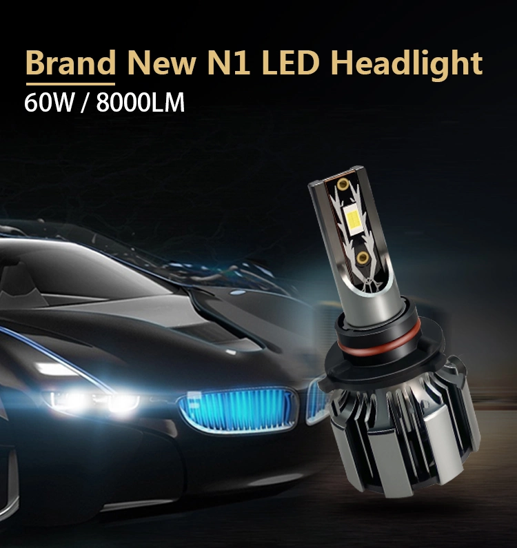 Plug and Play LED Car Light Bulb N1 H11 Csp3570 Auto Headlamp