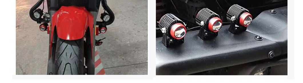 Mini Driving Light LED Headlight Waterproof LED Anti Fog Motorcycle with Switch