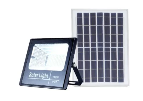 100W Solar Projection Lamp Ultra-High Brightness Outdoor Garden Camping Essential Solar Lights