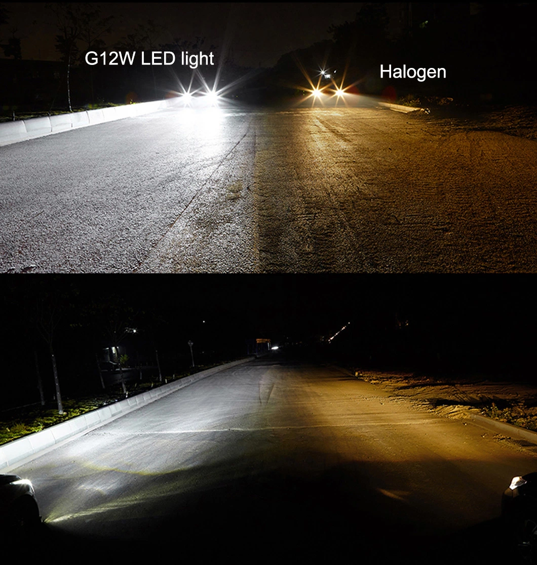 G-View H11 H8 H4 Car Headlights Double Copper Tube H7 LED Headlamp 130W 30000lm Canbus H1 9005 9006 Hb3 Hb4 High Power 3570 Csp