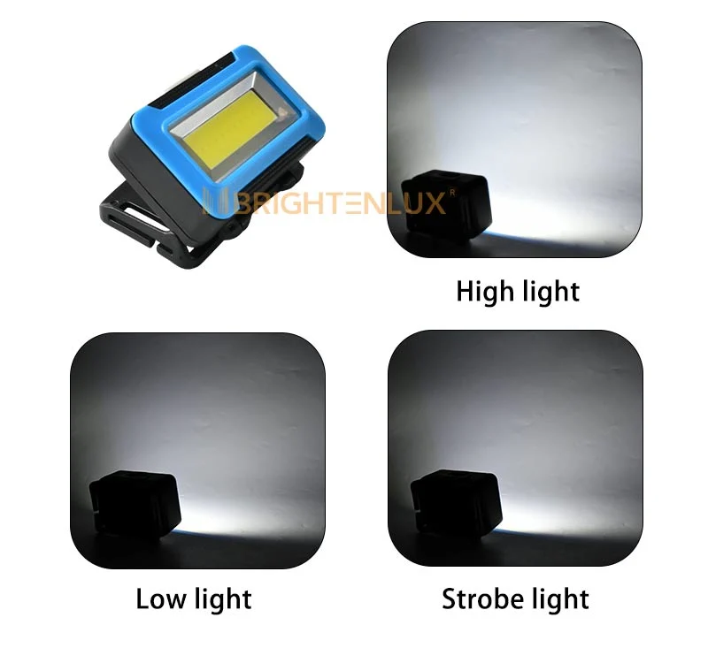 Brightenlux Cheap Plastic AAA Battery Newest Custom Waterproof LED Kids Headlamp for Bike