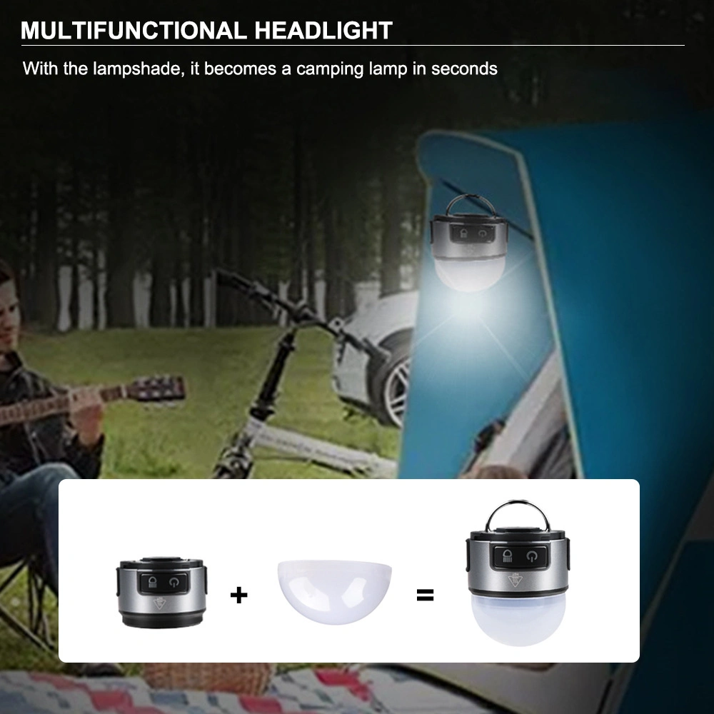 New Design Detachable Mini Type C Rechargeable Head Torch Lamp Car Camping Emergency LED Headlight Portable Lighting COB Xpg Headlamp