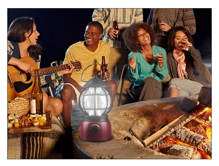 Outdoor Battery Operated Retro Lanterns Camping Emergency Lighting Portable Lighting