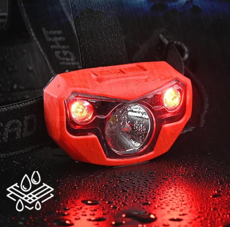 10W COB Powerful Outdoor Emergency Camp Hiki Head Torch LED Lighting High 1000 Lumen 105 Degree Rotating Sensor Head Lamp Waterproof COB IP44 Headlamp