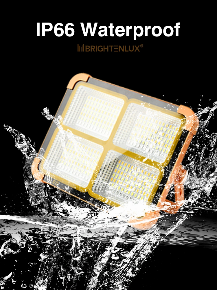 Brightenlux Road Emergency Waterproof Powerful Portable LED Solar Camp COB Work Lights