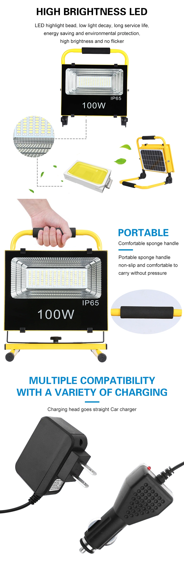 Camping Light LED Emergency Flood Light with High Quality