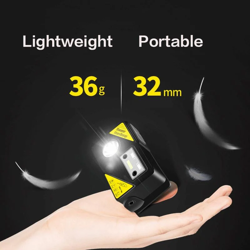 USB Rechargeable Lightweight Sensor Xpg LED Headlamp for Running