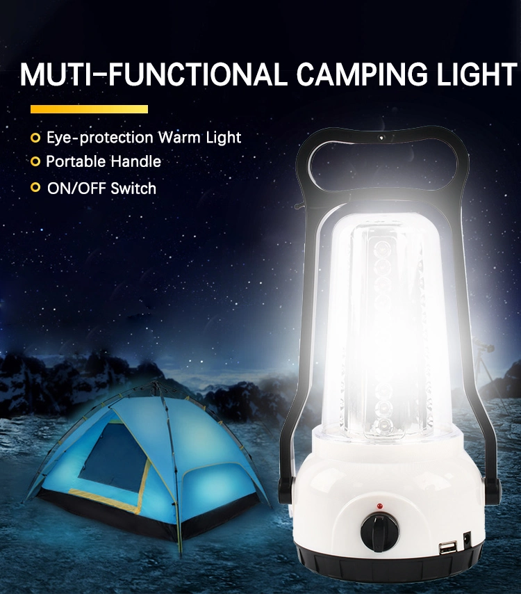 Brightenlux Hot Sale Solar USB Rechargeable Emergency Light, Solar Rechargeable Outdoor Camping LED Light