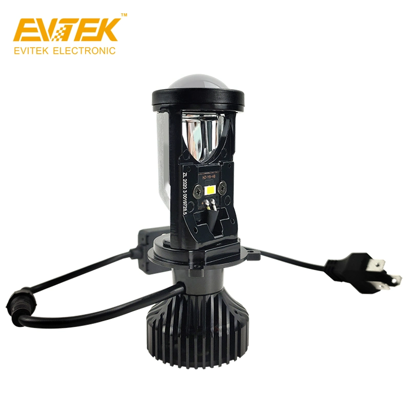 Plug and Play Bright Car LED Light 12V 60W 6000lm H7 H4 9006 9006 Csp Mini Projector Lens LED Car Headlamp