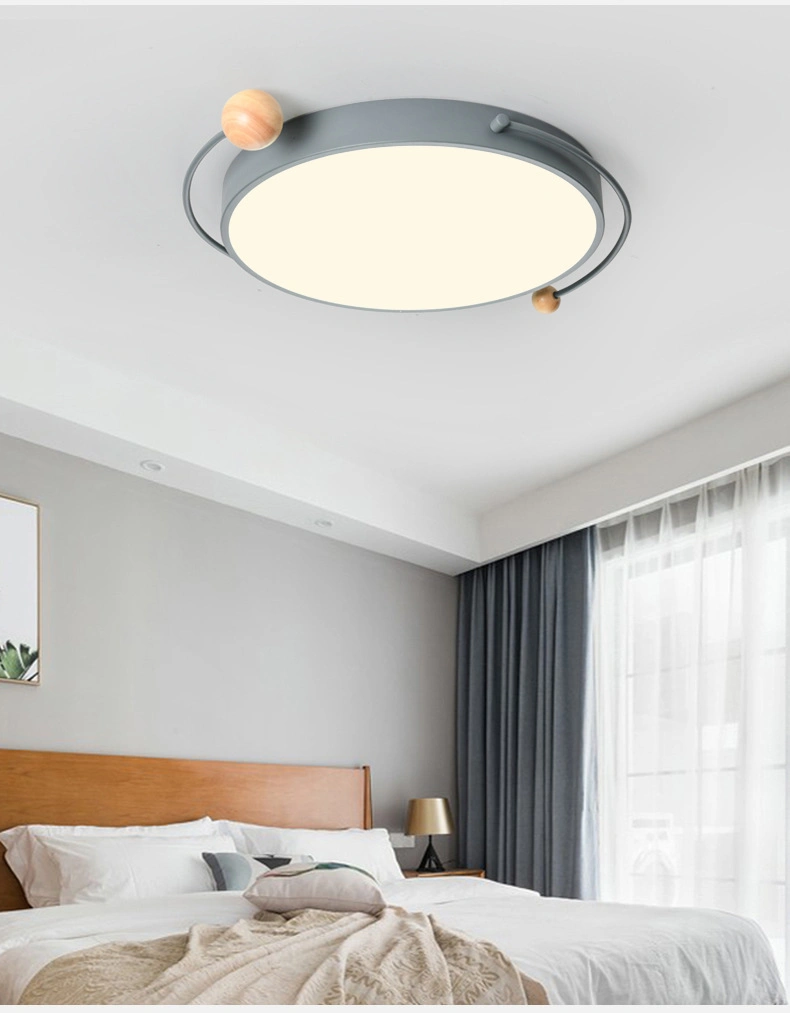 Nordic Macaron Ceiling Light Modern Minimalist Atmospheric LED Bedroom Light Living Room Dining Room Light