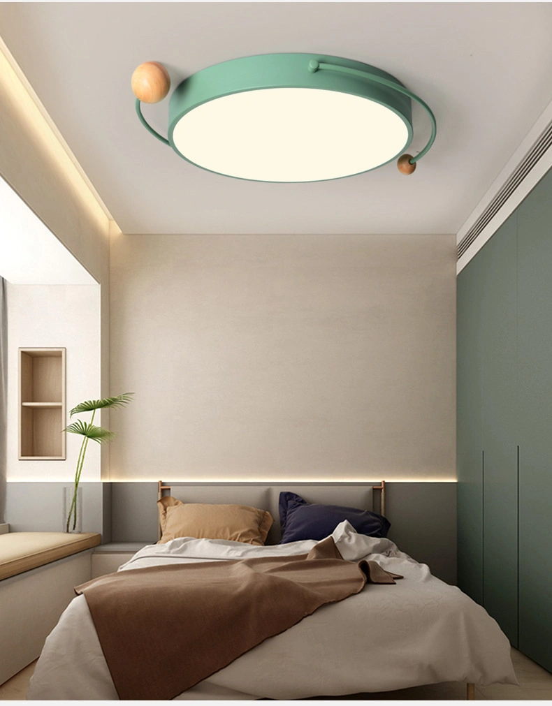 Nordic Macaron Ceiling Light Modern Minimalist Atmospheric LED Bedroom Light Living Room Dining Room Light