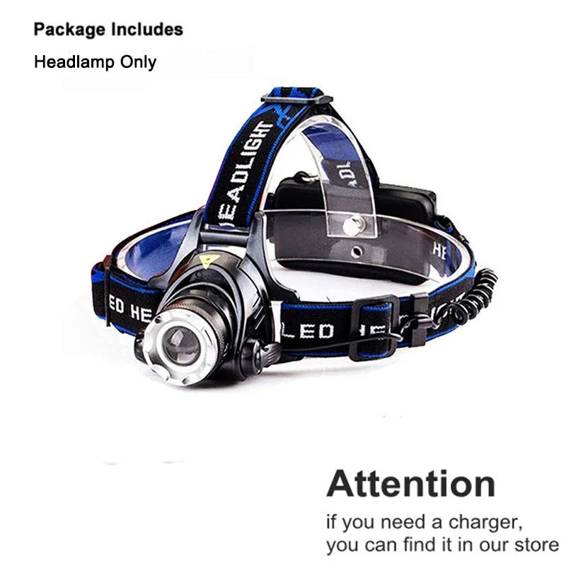 Factory USB Charging Sensor Rechargeable Waterproof Camping LED Head Lamp Sensor Headlamp