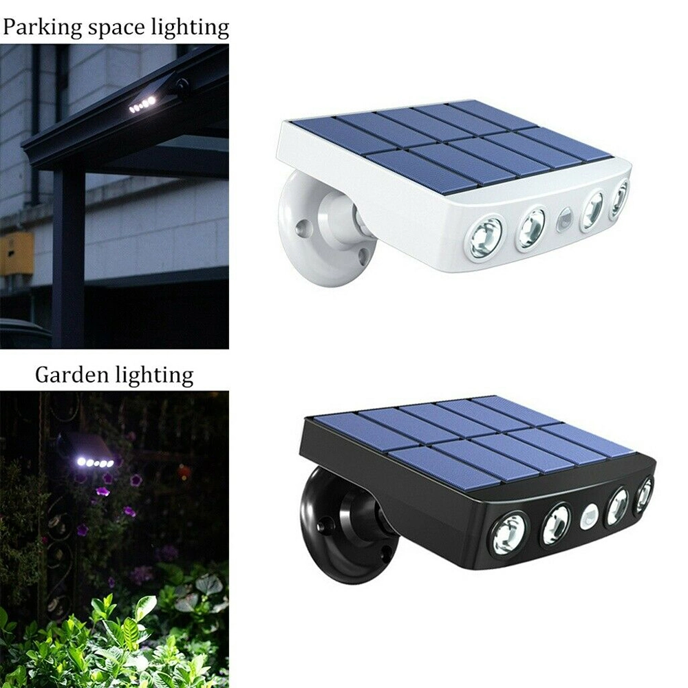 Brightenlux Branding Printing Lithium Battery 3.7V Powerful Solar Power Wall Sensor Garden Light for Outdoor