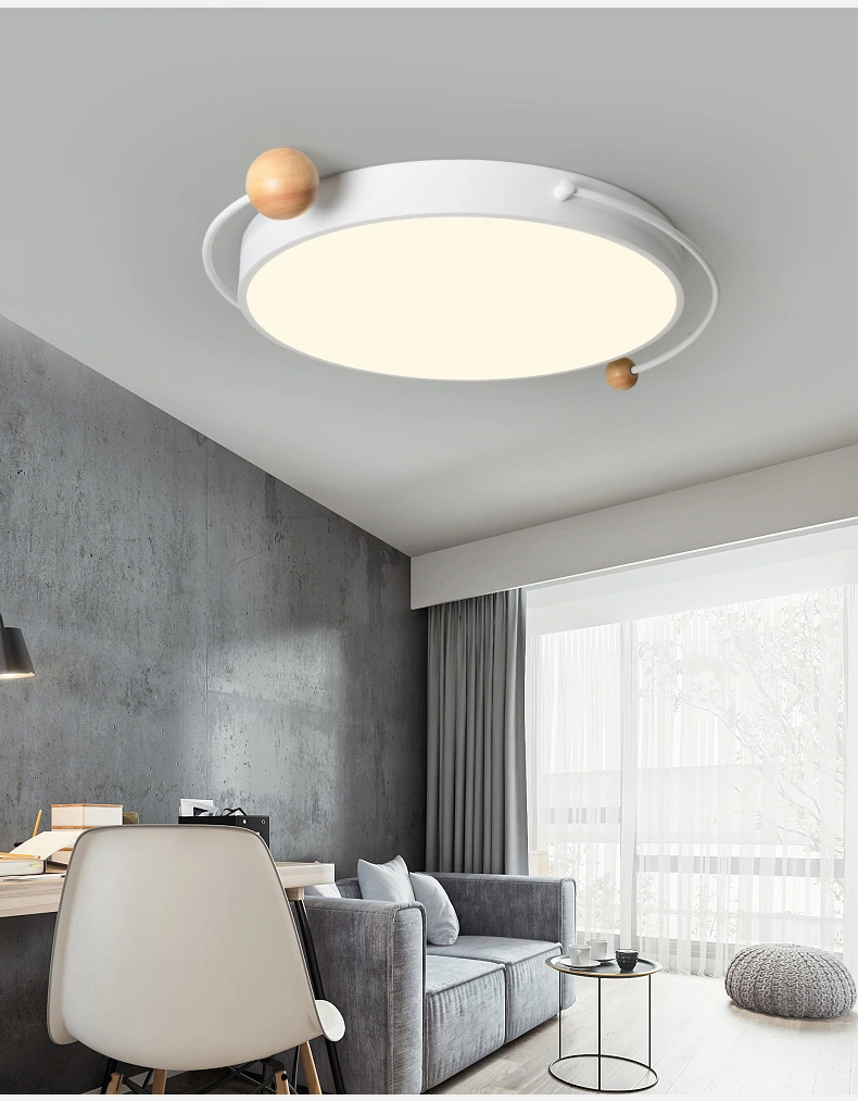 Nordic Macaron Ceiling Light Modern Minimalist Atmospheric LED Bedroom Light Living Room Dining Room Light