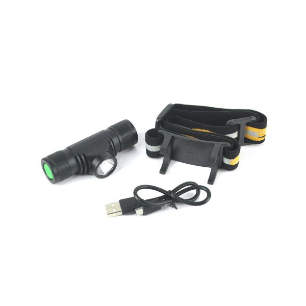 Aluminum Micro USB Rechargeble High Power LED Headlamp